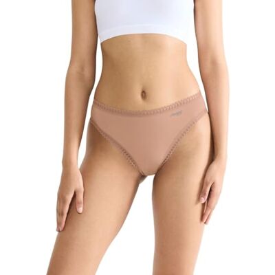 Sloggi GO Crush High Leg C3P Cameo Brown, Cameo Brown, XXL XXL Sloggi GO Crush High Leg C3P Cameo Brown, Cameo Brown, XXL XXL