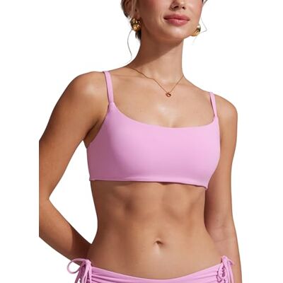 CRZ YOGA A-C bikinitop met ronde hals, Roze (Vita Pink) 40 CRZ YOGA A-C bikinitop met ronde hals, Roze (Vita Pink) 40