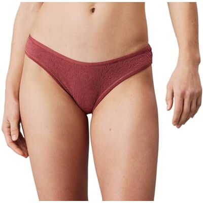 Calvin Klein Bikini 000qf7348e Gecoördineerde slip voor dames, Roze (Apple Butter) S Calvin Klein Bikini 000qf7348e Gecoördineerde slip voor dames, Roze (Apple Butter) S