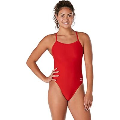 Speedo Endurance The One Solid Team Colors, eendelig badpak, team rood, 26 Speedo Endurance The One Solid Team Colors, eendelig badpak, team rood, 26