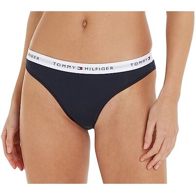 Tommy Hilfiger Bikini Uw0uw03836 Bikinislip voor dames (1 stuk), Blauw (Desert Sky) S Tommy Hilfiger Bikini Uw0uw03836 Bikinislip voor dames (1 stuk), Blauw (Desert Sky) S