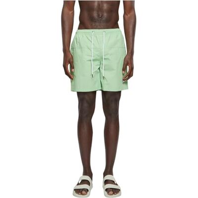 Urban Classics Heren zwembroek Block, Vintage groen S Urban Classics Heren zwembroek Block, Vintage groen S