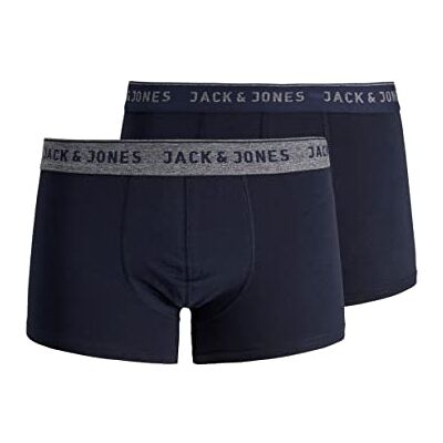 Jack & Jones Zwembroek (2 stuks) voor heren, blauw (marineblauw blazer Detail: Navy Blazer), M M Jack & Jones Zwembroek (2 stuks) voor heren, blauw (marineblauw blazer Detail: Navy Blazer), M M