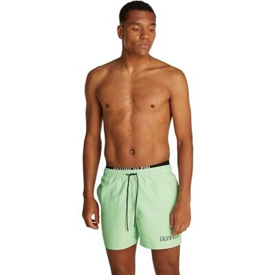 Calvin Klein Medium Double Wb dubbele riem heren, Pastel groen., S S Calvin Klein Medium Double Wb dubbele riem heren, Pastel groen., S S
