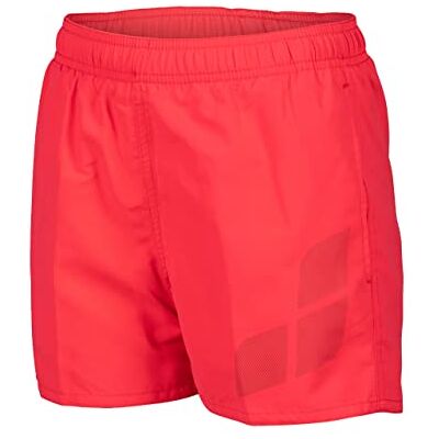 ARENA Jongens' Strand Shorts Logo R Swim Trunks Jongen, Fluo Red Dark Olive 6-7 ans ARENA Jongens' Strand Shorts Logo R Swim Trunks Jongen, Fluo Red Dark Olive 6-7 ans