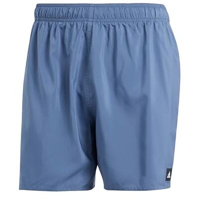 Adidas Heren Solid CLX korte lengte zwemshorts, voorgebonden inkt/wit, XL Adidas Heren Solid CLX korte lengte zwemshorts, voorgebonden inkt/wit, XL