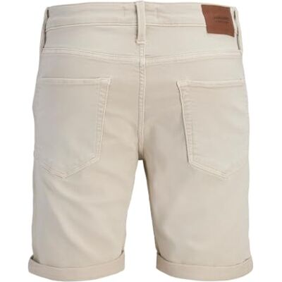 Jack & Jones Jjirick Jjicon Shorts Sq 110 I.k Sn Jjirick Jjicon Sq 110 I.K Sn Shorts voor heren (1 stuk), Maanstraal XS Jack & Jones Jjirick Jjicon Shorts Sq 110 I.k Sn Jjirick Jjicon Sq 110 I.K Sn Shorts voor heren (1 stuk), Maanstraal XS