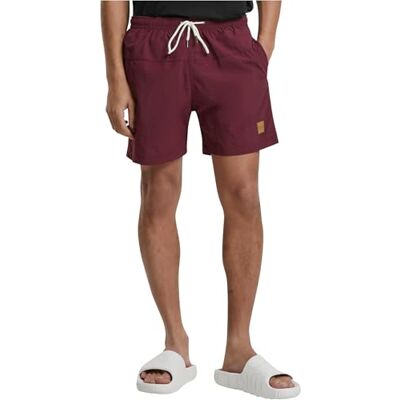 Urban Classics Block zwemshort heren, Kersen XXL Urban Classics Block zwemshort heren, Kersen XXL