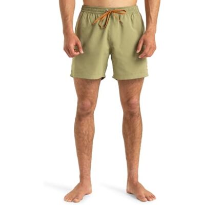 Quiksilver Everyday Solid Volley 15 Jumpsuit voor heren, kort, 1 stuk, Aloë, XL XL Quiksilver Everyday Solid Volley 15 Jumpsuit voor heren, kort, 1 stuk, Aloë, XL XL