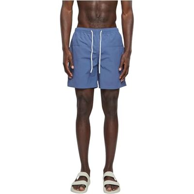 Urban Classics Heren zwembroek Block, vintage blauw L Urban Classics Heren zwembroek Block, vintage blauw L