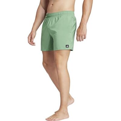 Adidas Solid CLX Short-Length Swim Shorts Zwembroek Heren Adidas Solid CLX Short-Length Swim Shorts Zwembroek Heren