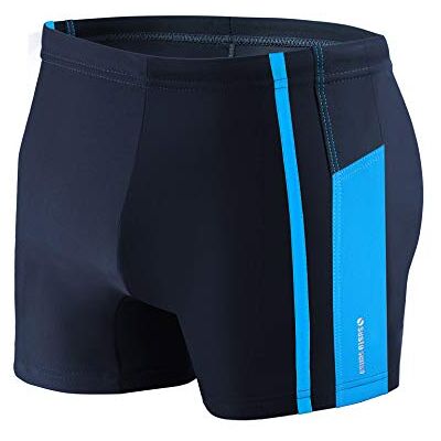 sesto senso Zwemshorts voor heren Nauwsluitend badpak Maat M tot 4XL, Donkerblauw Bd 364, XXL XXL sesto senso Zwemshorts voor heren Nauwsluitend badpak Maat M tot 4XL, Donkerblauw Bd 364, XXL XXL
