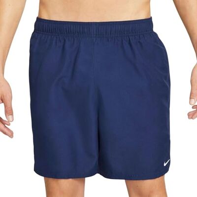 Nike 7 Volley Shorts Zwembroek Heren, Marineblauw (Midnight Navy) Nike 7 Volley Shorts Zwembroek Heren, Marineblauw (Midnight Navy)