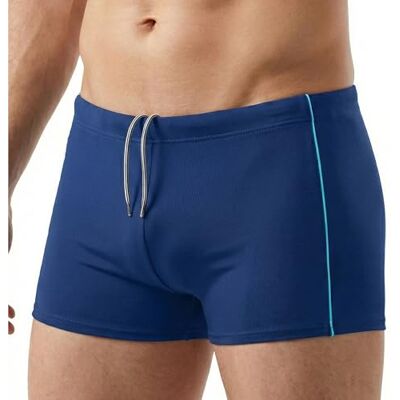 MANA MANA Zwembroek voor heren, zwembad, elastisch, sneldrogend, sport, met trekkoord, voor zwemmen, strand, vakantie, zwembroek, heren, maat, Navy/Blauw 4XL-5XL MANA MANA Zwembroek voor heren, zwembad, elastisch, sneldrogend, sport, met trekkoord, voor zwemmen, strand, vakantie, zwembroek, heren, maat, Navy/Blauw 4XL-5XL
