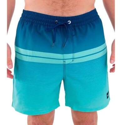 Hurley Cannonball Volley 17 inch Korte jumpsuit voor heren Hurley Cannonball Volley 17 inch Korte jumpsuit voor heren