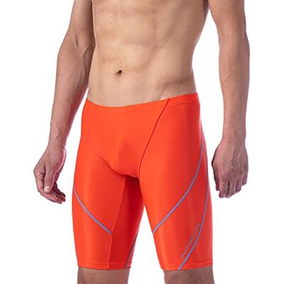 MY KILOMETRE Heren Zwemkleding Jammer/Maillot de Bain Jammers Homme Chloorbestendig Competitie Zwemshort Sneldrogend Duurzaam Ideaal voor Wedstrijdzwemmen en Training XL MY KILOMETRE Heren Zwemkleding Jammer/Maillot de Bain Jammers Homme Chloorbestendig Competitie Zwemshort Sneldrogend Duurzaam Ideaal voor Wedstrijdzwemmen en Training XL