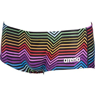 ARENA Minishort Optical Waves Zwemshorts voor heren, zwart/meerkleurig ARENA Minishort Optical Waves Zwemshorts voor heren, zwart/meerkleurig