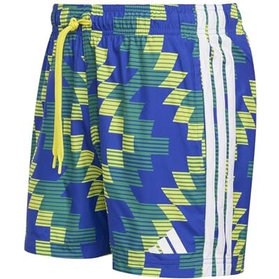 Adidas Voetbal-geïnspireerde Graphic Swim 12,7 cm zwembroek voor heren Adidas Voetbal-geïnspireerde Graphic Swim 12,7 cm zwembroek voor heren