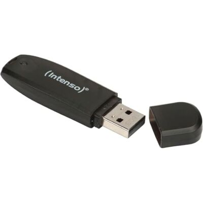 Intenso Rainbow USB-geheugenstick (16 GB, USB Drive 2.0), zwart Intenso Rainbow USB-geheugenstick (16 GB, USB Drive 2.0), zwart