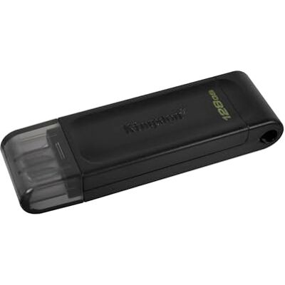 Kingston DataTraveler 70 DT70/128GB USB-C-stick, zwart Kingston DataTraveler 70 DT70/128GB USB-C-stick, zwart