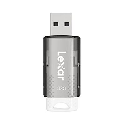 Lexar JumpDrive 32 GB S60 2.0 USB-flash, plug-and-play, compatibel met PC en Mac, grijs Lexar JumpDrive 32 GB S60 2.0 USB-flash, plug-and-play, compatibel met PC en Mac, grijs