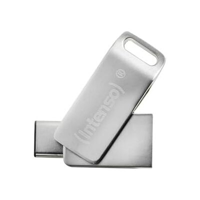 Intenso cMobile Line Dual USB-stick, 128 GB, USB 3.2 Gen 1 x 1 Type-C, zilver Intenso cMobile Line Dual USB-stick, 128 GB, USB 3.2 Gen 1 x 1 Type-C, zilver