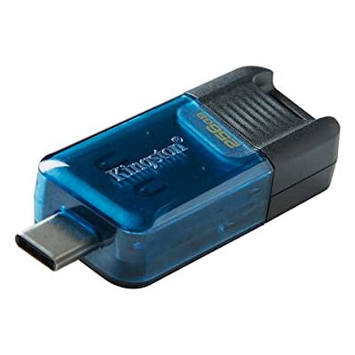 Kingston DataTraveler 80M USB-C 3.2 Gen 1-200MB/s 256GB DT80M/256GB Kingston DataTraveler 80M USB-C 3.2 Gen 1-200MB/s 256GB DT80M/256GB