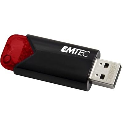EMTEC USB 3.0 (3.2) Click Easy B110, 256 GB flashdrive, externe opslag, lezen 20 Mb/s, schrijven 10 Mb/S, Click Easy 21 x 57 x 12 mm, rood ECMMD256GB113 EMTEC USB 3.0 (3.2) Click Easy B110, 256 GB flashdrive, externe opslag, lezen 20 Mb/s, schrijven 10 Mb/S, Click Easy 21 x 57 x 12 mm, rood ECMMD256GB113