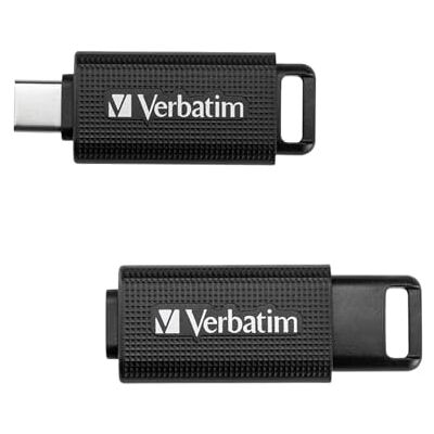 Verbatim Store 'n' Go Compacte USB C-stick met 128 GB gegevensopslag, zwart, ideaal voor mobiele telefoon, laptop, pc en laptop Verbatim Store 'n' Go Compacte USB C-stick met 128 GB gegevensopslag, zwart, ideaal voor mobiele telefoon, laptop, pc en laptop