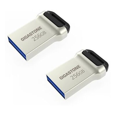 Gigastone Z90 2 stuks 256 GB USB 3.1 sticks mini USB 3.0 waterdichte metalen stick USB 2.0 / USB 3.0 stick Gigastone Z90 2 stuks 256 GB USB 3.1 sticks mini USB 3.0 waterdichte metalen stick USB 2.0 / USB 3.0 stick