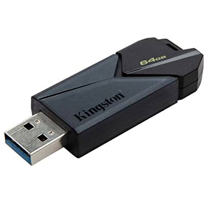 Kingston DataTraveler Exodia Onyx USB 3.2 DTXON / 64 GB Gen 1 met beweegbare dunne dop Kingston DataTraveler Exodia Onyx USB 3.2 DTXON / 64 GB Gen 1 met beweegbare dunne dop