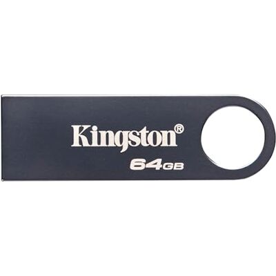 Kingston DataTraveler SE9 Gen 3-64 GB 220 MB/s – metaal – USB-stick 3.2 Gen 1 – donker nikkel Kingston DataTraveler SE9 Gen 3-64 GB 220 MB/s – metaal – USB-stick 3.2 Gen 1 – donker nikkel