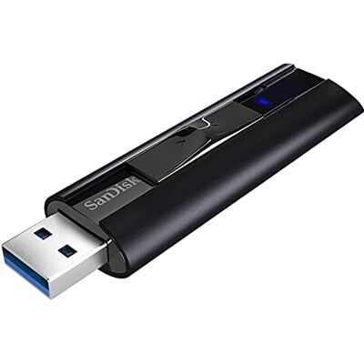 SanDisk 619659180331, Extreme PRO 512 GB: USB 3.2 SSD-stick met leessnelheden tot 420 MB/s en schrijfsnelheden tot 380 MB/s, zwart SanDisk 619659180331, Extreme PRO 512 GB: USB 3.2 SSD-stick met leessnelheden tot 420 MB/s en schrijfsnelheden tot 380 MB/s, zwart