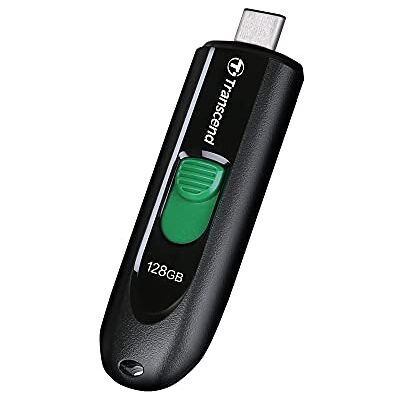 Transcend 128 GB JetFlash 790C USB 3.2 Gen 1 Type-C Drive TS128GJF790C, zwart Transcend 128 GB JetFlash 790C USB 3.2 Gen 1 Type-C Drive TS128GJF790C, zwart