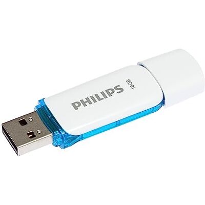 Philips Snow Edition High Speed USB 2.0 stick 16 GB voor pc, laptop, computergegevensopslag, leessnelheid tot 21 MB/s Philips Snow Edition High Speed USB 2.0 stick 16 GB voor pc, laptop, computergegevensopslag, leessnelheid tot 21 MB/s