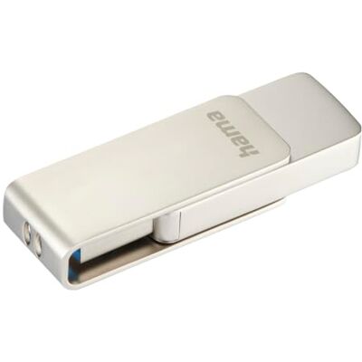 Hama USB-stick, Rotate Pro, USB 3.0, 64 GB, 70 MB/s, zilver Hama USB-stick, Rotate Pro, USB 3.0, 64 GB, 70 MB/s, zilver