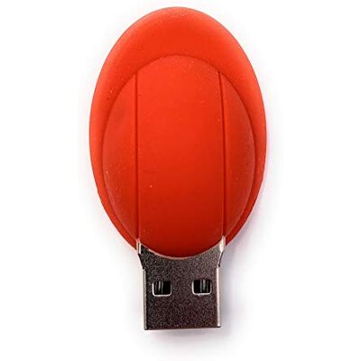 H-Customs Helm, bouwvakker, beschermkop, rood, USB-stick 16 GB, USB 2.0 H-Customs Helm, bouwvakker, beschermkop, rood, USB-stick 16 GB, USB 2.0