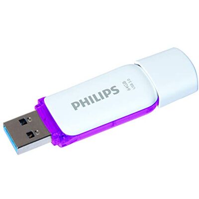 Philips FM64FD75B/10 64 GB violet, wit Philips FM64FD75B/10 64 GB violet, wit