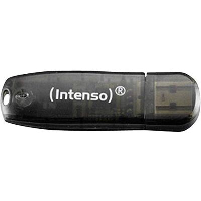 Intenso Rainbow USB-geheugenstick (16 GB, USB Drive 2.0), zwart Intenso Rainbow USB-geheugenstick (16 GB, USB Drive 2.0), zwart