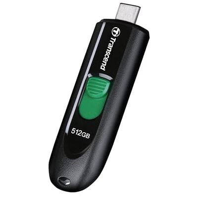 Transcend JetFlash 790C USB-stick, 512 GB, zwart TS512GJF790C USB-C™ USB 3.2 (Gen 1) Transcend JetFlash 790C USB-stick, 512 GB, zwart TS512GJF790C USB-C™ USB 3.2 (Gen 1)
