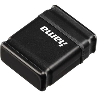 Hama USB 2.0 "Smartly", 32 GB (10 MB/s, flashpen rotate) zwart Mini-USB-stick, USB-A-stick, extern geheugen, 32 GB, type nano, met kap, licht, voor pc, laptop, tablet Hama USB 2.0 "Smartly", 32 GB (10 MB/s, flashpen rotate) zwart Mini-USB-stick, USB-A-stick, extern geheugen, 32 GB, type nano, met kap, licht, voor pc, laptop, tablet