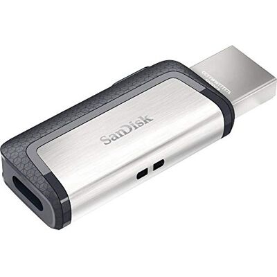 SanDisk SDDDC2-032G-G46 USB-stick 3.1 Type-C naar dual-poorten, Ultra, 32 GB SanDisk SDDDC2-032G-G46 USB-stick 3.1 Type-C naar dual-poorten, Ultra, 32 GB