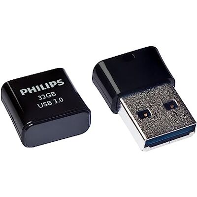 Philips USB 3.0 32 GB Pico Edition zwart middernacht Philips USB 3.0 32 GB Pico Edition zwart middernacht