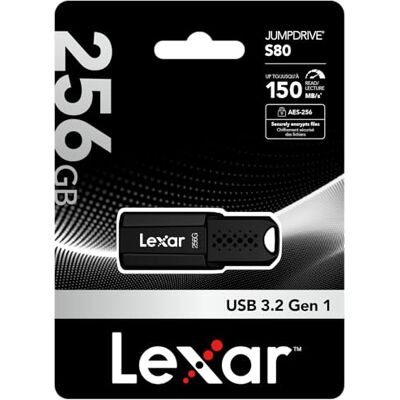 Lexar JumpDrive S80 256 GB USB 3.1 Lexar JumpDrive S80 256 GB USB 3.1