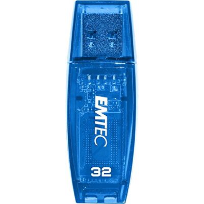 EMTEC ECMMD32GC410 USB-stick, 32 GB, blauw EMTEC ECMMD32GC410 USB-stick, 32 GB, blauw
