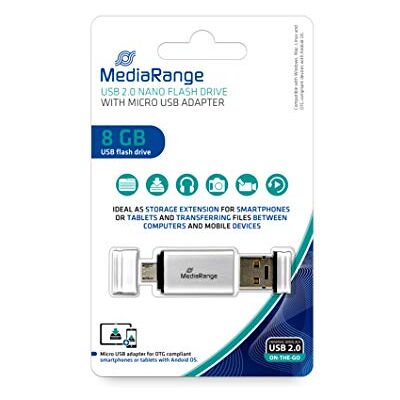 MediaRange MR930 geheugenkaart, zilverkleurig MediaRange MR930 geheugenkaart, zilverkleurig