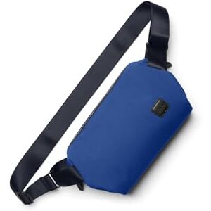 Bellroy Classic Sling (5 l klassieke minimalistische schoudertas met interne organisatie, verstelbare riem en zelfsamendrukkende vouw), Indigo, Eén maat, Classic Sling 5L Bellroy Classic Sling (5 l klassieke minimalistische schoudertas met interne organisatie, verstelbare riem en zelfsamendrukkende vouw), Indigo, Eén maat, Classic Sling 5L