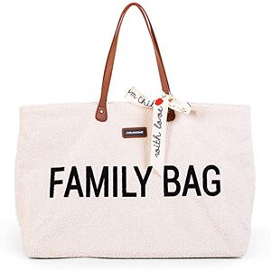 Childhome , Family Bag, luiertas, reistas/weekendtas, grote capaciteit, afneembare tas, teddy, beige Childhome , Family Bag, luiertas, reistas/weekendtas, grote capaciteit, afneembare tas, teddy, beige