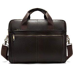 BAIGIO Lederen handtas voor 14 inch laptop Vintage stijl Voor kantoor en werk, Klassieke koffie, S, Stijlvol: S BAIGIO Lederen handtas voor 14 inch laptop Vintage stijl Voor kantoor en werk, Klassieke koffie, S, Stijlvol: S