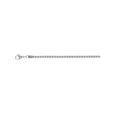 iXXXi Heren Halskette Ronde Verbinding Zilver 60cm, Roestvrij staal, Geen edelsteen iXXXi Heren Halskette Ronde Verbinding Zilver 60cm, Roestvrij staal, Geen edelsteen